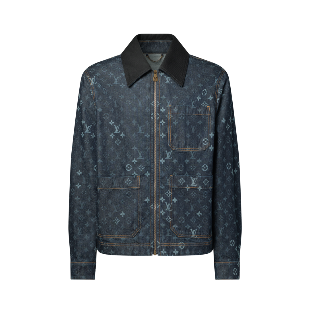 Monogram Denim Workwear Jacket - Men - Ready-to-Wear | LOUIS VUITTON ®